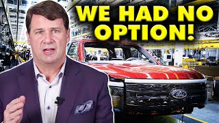 HUGE NEWS! Ford CEO Just SHUT DOWN EV Production!