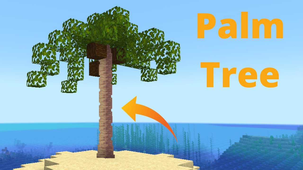 *NEW* Dripstone Palm Trees In Minecraft #Shorts - YouTube