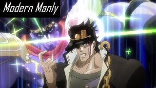 AH kuJO JOtaro (Section from TOP 5 Modern Manly Anime Characters)