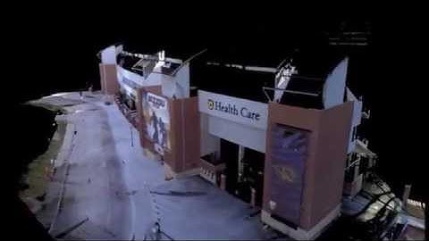 MU Football Stadium 3D Laser Scanning Fly-Through Video
