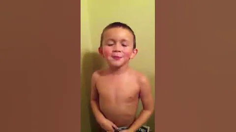 Cutest Pledge of Allegiance by a 4 year old