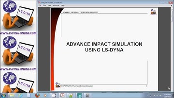 LS-DYNA Tutorial Stress Initialization
