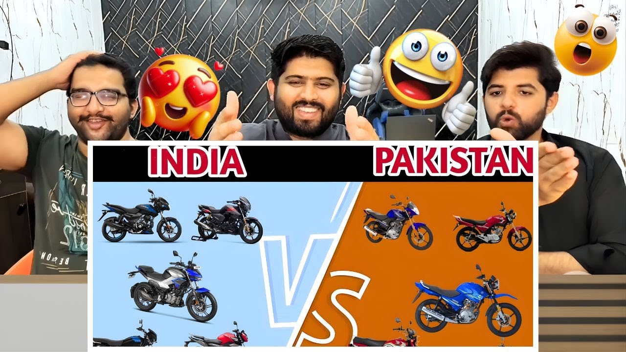 Pakistani Reaction On India vs Pakistan Top 10 Bikes 2024 🏍️ | Full Comparison | Reaction 🔥