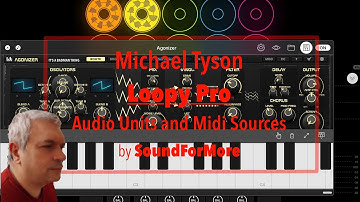 Loopy Pro Looper, DAW, Sampler - Tutorial Part 5: Audio Unit and Midi Sources