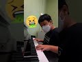 I try to play stranger things on piano shorts