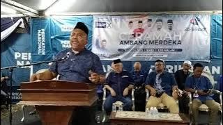 Ucapan Bozz Jebat - Ceramah Ambang Merdeka PN Sempena PRK Pulai (30.08.2023)