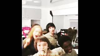 st cast dancing 💃 // #strangerthings #strangerthingscast #dancing Information