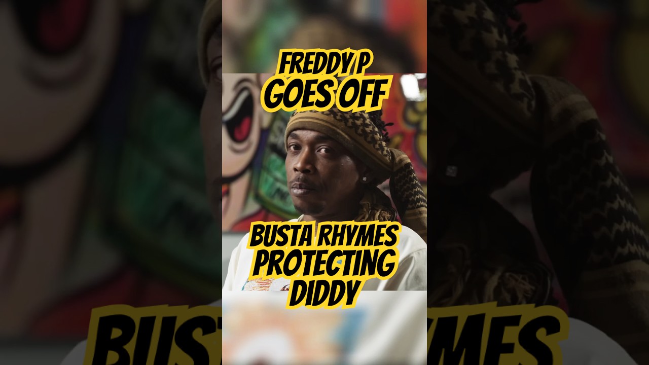 Freddy P CHECKS Busta Rhymes for DEFENDING Diddy! 'SHUT UP & STOP LYING!' 😳
