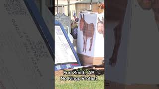 No Kings Protest in Fort Smith