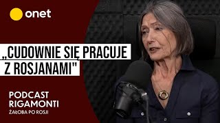 Podcast Rigamonti. Żałoba po Rosji: Ewa Woydyłło. 