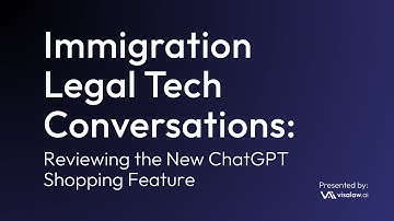 Immigration Lgeal Tech Conversations 📱