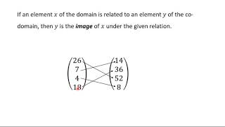 1 Relations