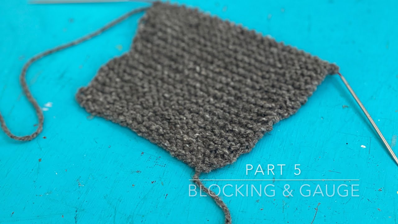 How to Knit for Kids - The knit stitch 