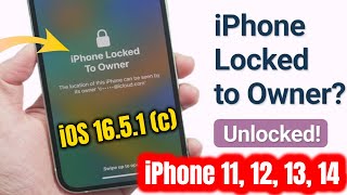 Unlock iOS 16 5 1 iCloud Lock Bypass Activation Lock iPhone 11, 12, 13, 14