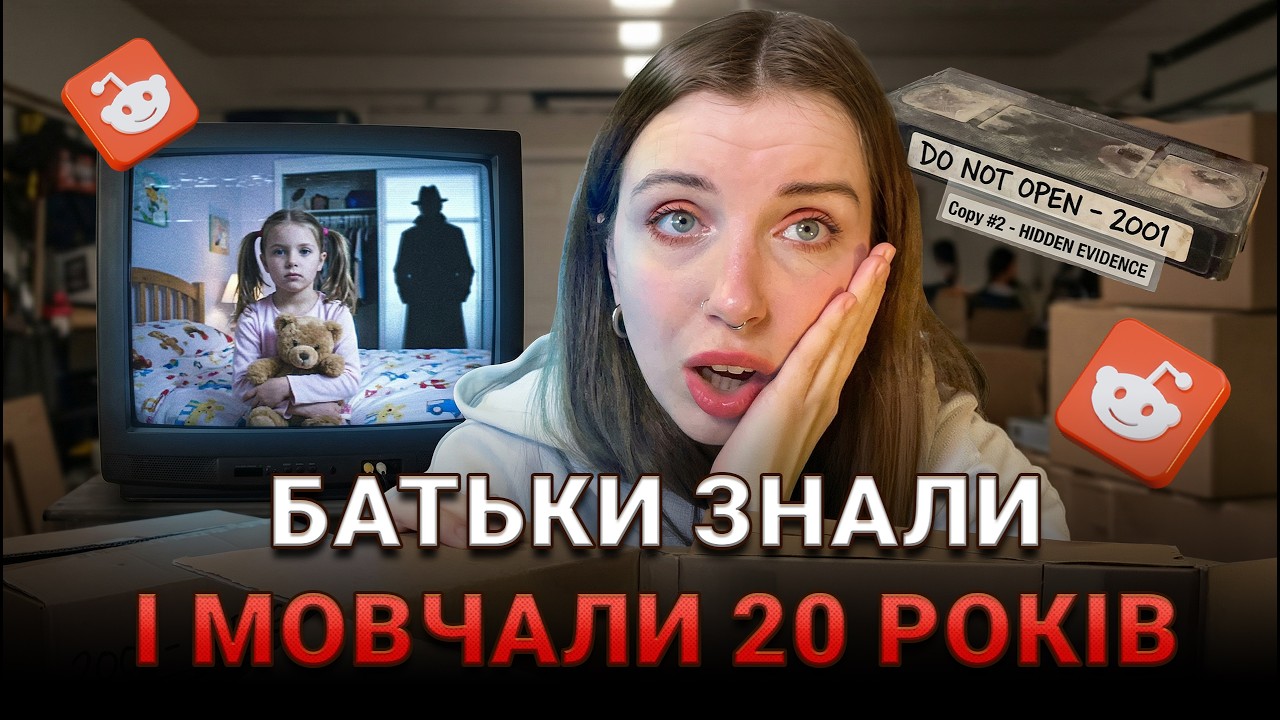 Знайшла відео, де за мною стежать. Батьки ЗНАЛИ 😳| Історії з REDDIT українською