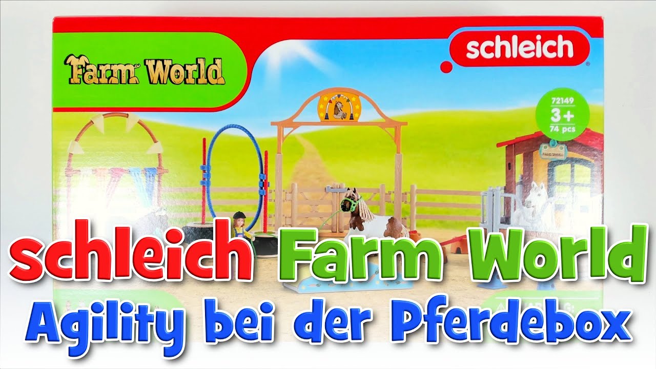 Fast perfekt! 🤩| schleich Farm World Agility bei der Pferdebox (72149) | UNBOXING