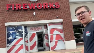 Warrenton Wholesale Fireworks Shopping | Store Walkthrough