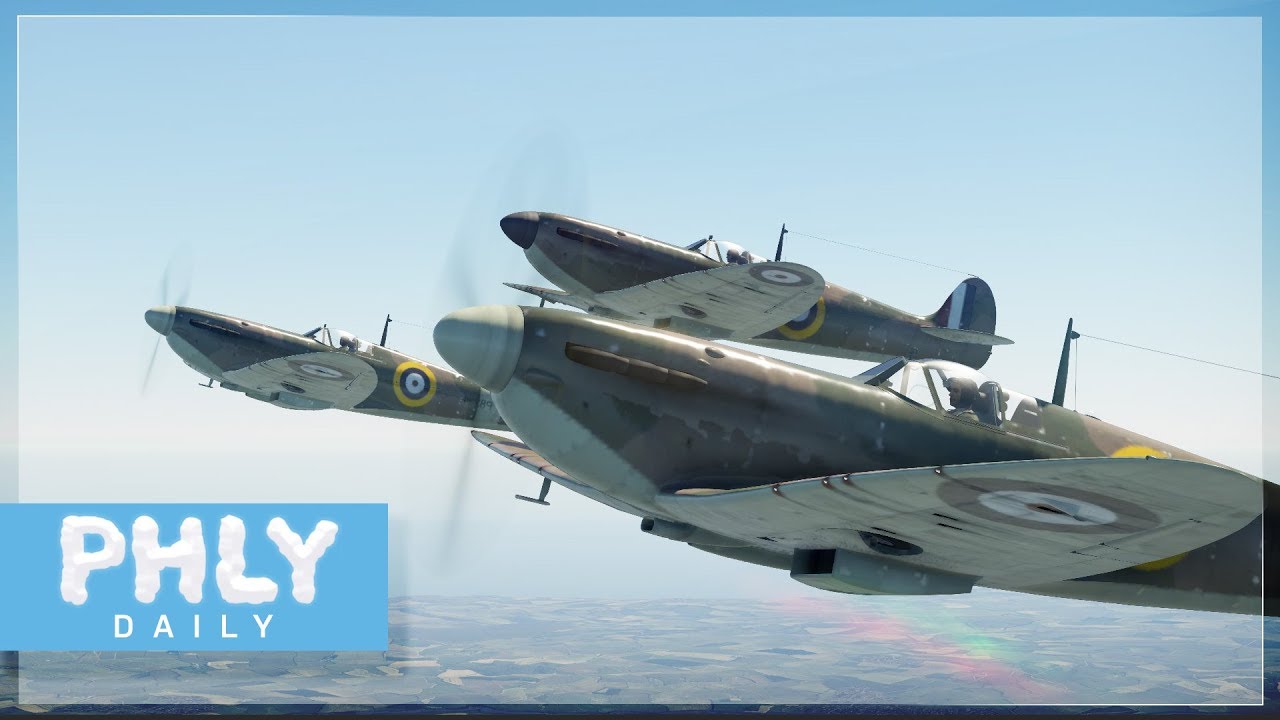 We Shall Fight In The Air Spitfire Defense Of Britain War Thunder Youtube