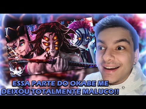 (INTERPRETAÇÃO ABSURDA!!) REACT ♪ Akaza, Douma e Kokushibo | Eclipse Carmesim | AniRap