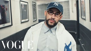 73 Questions With Bad Bunny | Vogue screenshot 5