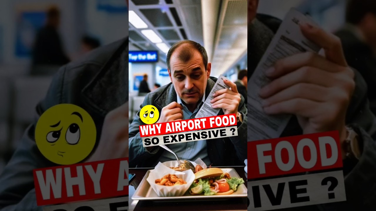 Why airport food is expensive ? 