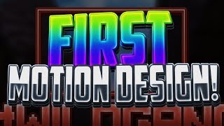 First Motion Design?! | (WildGravity Outro) Read Description!!!!