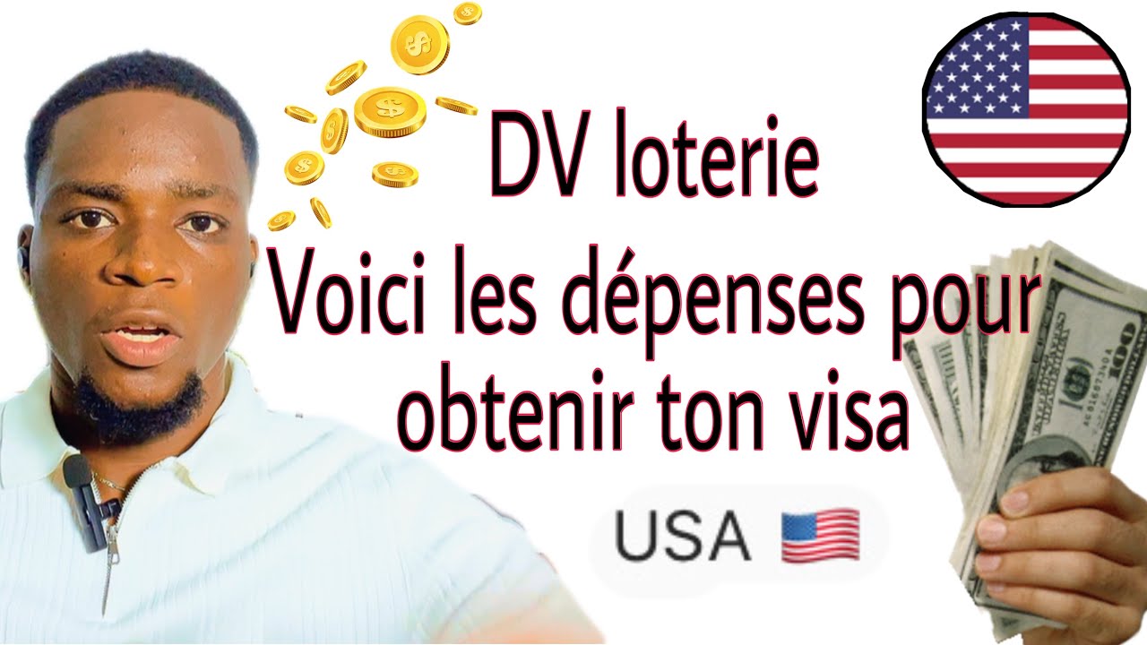 Les dépenses totales après sélection à la DV loterie