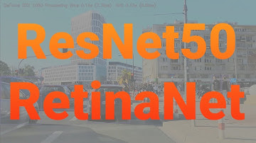 ResNet50 RetinaNet - Object Detection in Keras