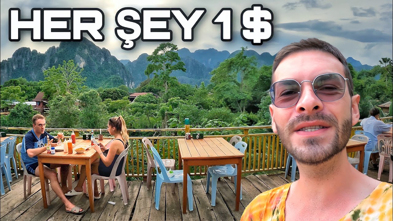 YAŞAMAK İSTEDİĞİM ŞEHRİ BULDUM! - LAOS VANG VİENG