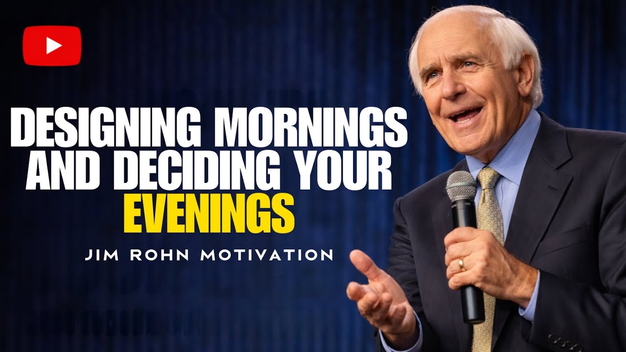 Designing Mornings Deciding Evenings 2026 | Jim Rohn Motivation