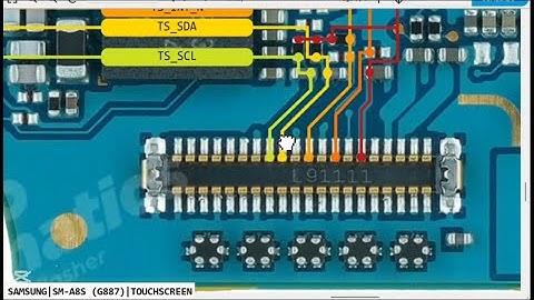 Samsung A8s/SM-G887 Touch Not Working problem Solutions.Samsung A8s/SM-G887 Touchscreen Ways jumper✅