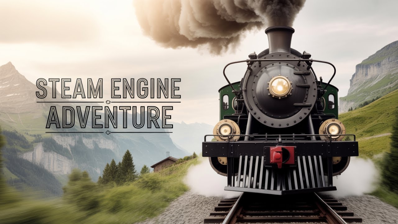 Furka Steam Railway Front of Train Part 1