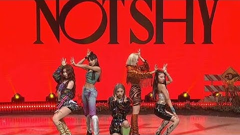 ITZY " NOT SHY " LIVE PREMIER PERFORMANCE [ MIRROR. VER]