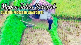 Suasana Pedesaan Jawa Barat,Pop Sunda Mapay Jalan Satapak'Mawar Bodas'