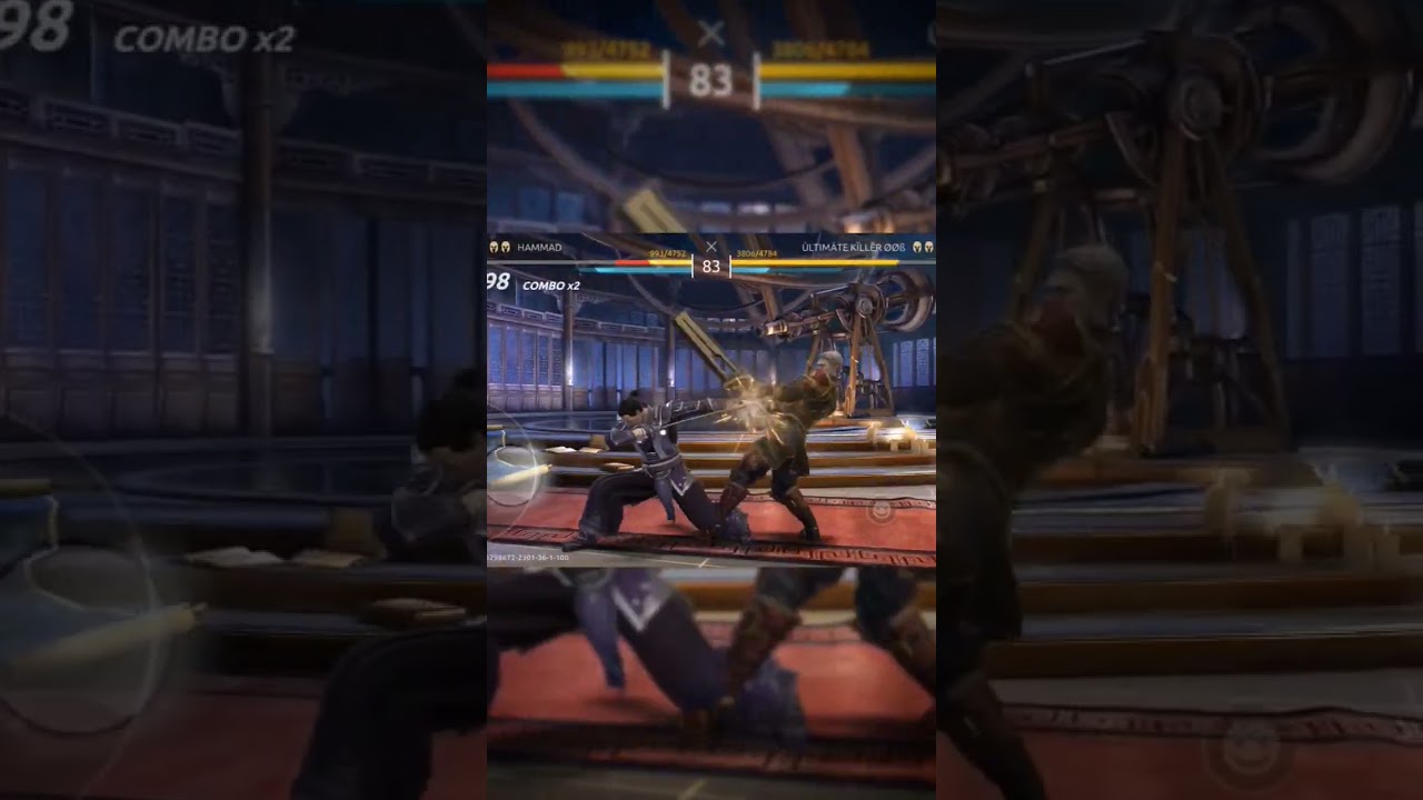 Shadow fight 4 ITU vs Marcus 