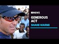 Shane Warne wasn't popular in Sri Lanka. Then one act of kindness changed everything | ABC News