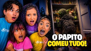 O PAPITO COMEU TUDO *Ele destruiu a cozinha toda!