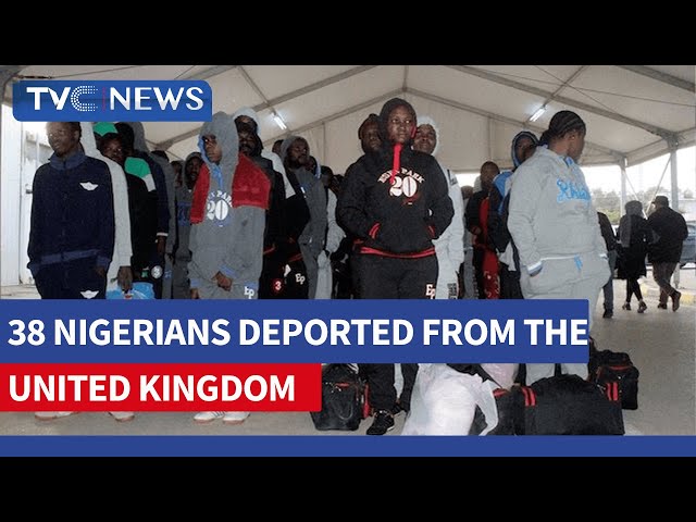 38 Nigerian Returnees Arrive Lagos From UK class=