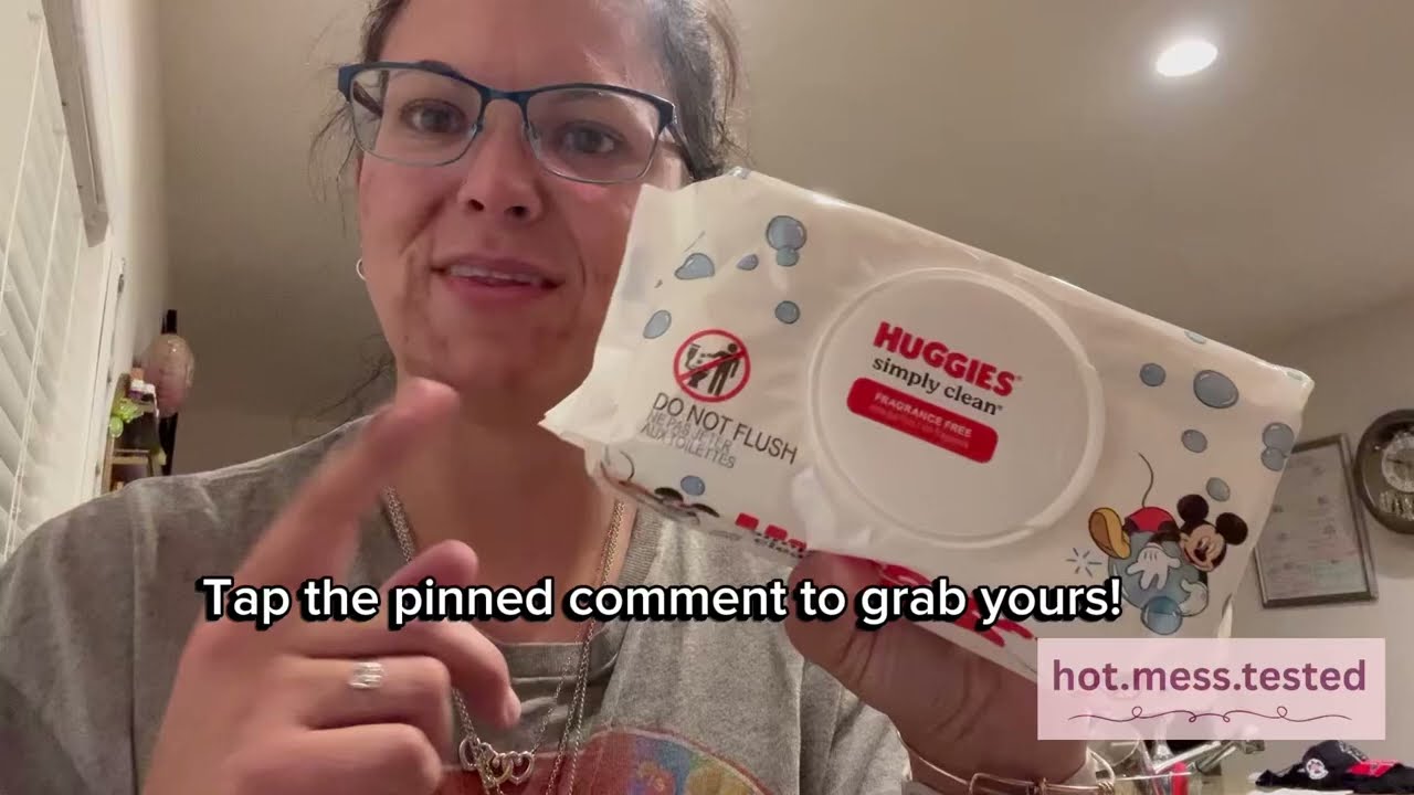 Huggies Unscented Wipes 👶 | Because Hot Mess Moms Need Quick Cleanup Power 😅🍼