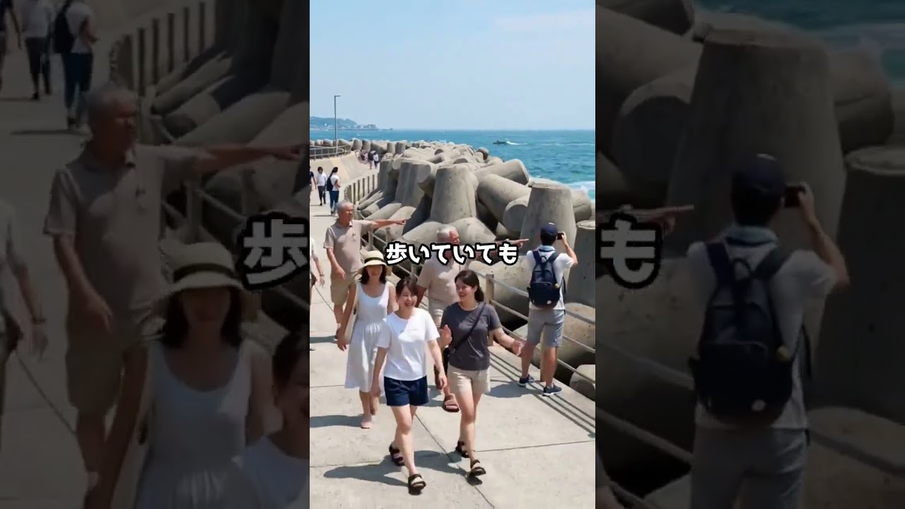 もし人間がテトラポッドの隙間に落ちたら…