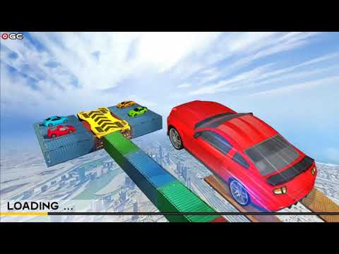 Crazy Car Driving Simulator - Impossible Stunt Sky Tracks - Android Gameplay FHD #2