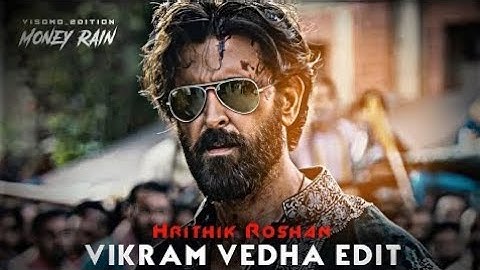 Money Rain X Hrithik Roshan | Vikram Vedha Teaser Edit | AE Inspired Alight Motion Xml | #viral