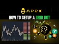 Tutorial GUIDE - How To Setup FREE APEX Pro Automated Futures Crypto Trading Grid Bot Strategy