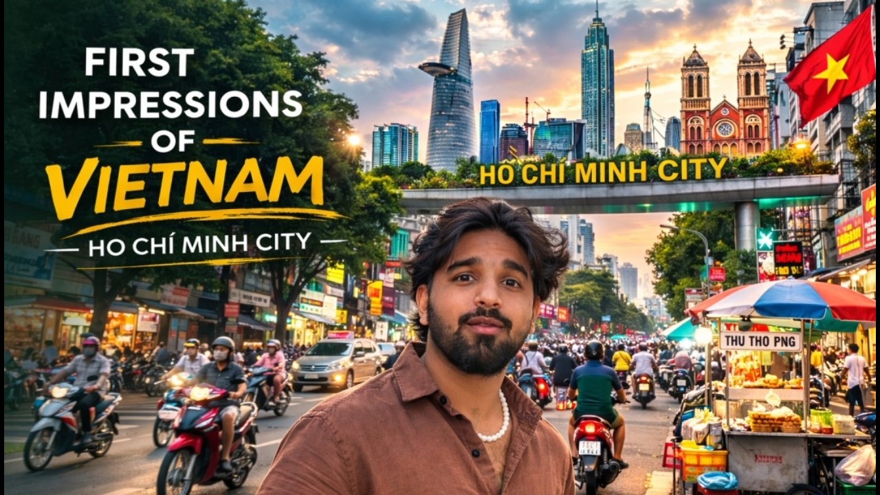 Ho Chi Minh City Nightlife & first impression 🇻🇳