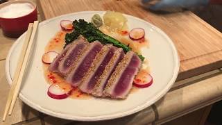 Memorial Day Special: How to sear fresh Japanese ahi tuna in a cast iron skillet.