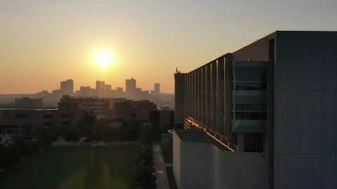 Drone footage of UNT Health