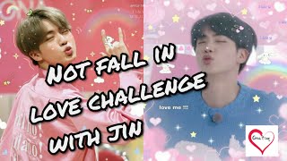 Jin cute moment 😍| Kim Seokjin bts moment | not fall in love with  Jin (Kim Seokjin) challenge💜💜💜 screenshot 3