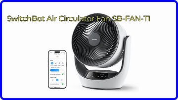 REVIEW (2025): SwitchBot Air Circulator Fan SB-FAN-T1. ESSENTIAL details.