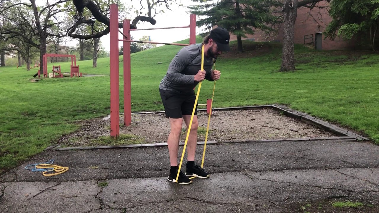 Resistance Band Good Morning Born Fitness Workout From Home YouTube