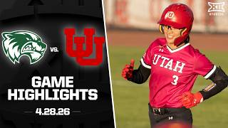 Utah Valley vs. Utah Highlights (4.28.26) | 2026 Big 12 Softball